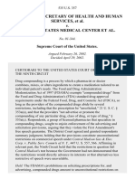 Thompson v. Western States Medical Center, 535 U.S. 357 (2002)