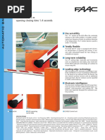 FAAC Auto Barriers 620 TT 0107