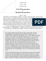 Walter and Others v. Bickham and Others, 122 U.S. 320 (1887)