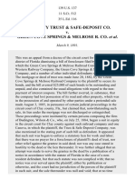 Guaranty Trust and Safe Deposit Co. v. Green Cove Springs and Melrose Railroad, 139 U.S. 137 (1891)