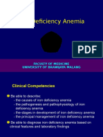 Iron Deficiency Anemia 2012