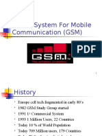 Global System For Mobile Communication (GSM)