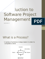 Introduction To Software Project Management