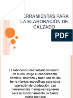 Herramientas para La Elaboracion de Calzado