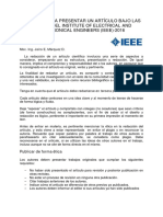 Formato para Presentar Un Artículo Ieee