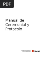 Manual de Ceremonial y Protocolo INACAP Borrador