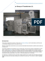 Understanding Vector Group of Transformer 1 PDF