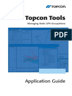 Static Measurements in Topcon Tools