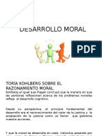 DESARROLLO MORAL Disertacion Psicologia