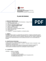 Plano de Ensino Design de Interface e IHC