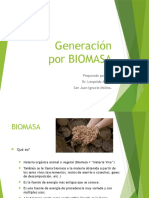 Generación Biomasa