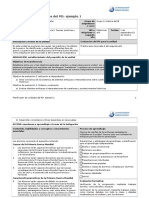 Planificador de Unidades Del PD Ejemplo 1 Historia