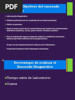 Encerado Diagnostico