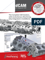 The Complete Cam Solution, With Revolutionary Imachining, Fully Integrated in Solidworks