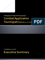 Combat Application Tourniquet (GEN III Vs E-CAT)