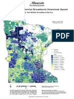 Maximum Download Speeds Across Minnesota