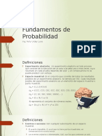 Fundamentos de Probabilidad