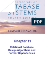 Chap11-Relational Database Design Algorithms and Further Dependencies