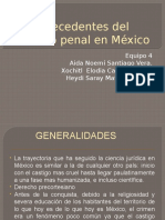 Antecedentes Del Derecho Penal en México