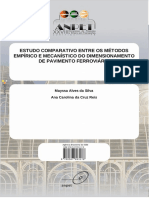 Silva - Estudo Comparativo Entre Os Métodos Empírico e Mecanístico Do Dimensionamento de Pavimento Ferroviário