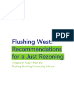 Flushing West: Recommendations For A Just Rezoning