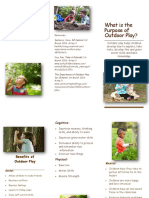 Outdoor Play Brochure