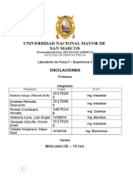 Informe de Laboratorio de Física II (OSCILACIONES)