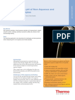 Measuring PH of Non-Aqueous and Mixed Samples