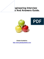 Civil Engineering Interview Questions and Answers Guide.: Global Guideline