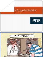 Routes of Drug Administration