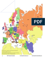 c2 Europe Color Key Map