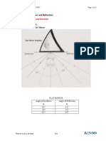 Sample Data Reflection & Refraction