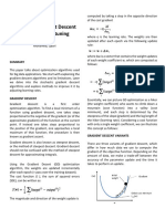 Stochastic Gradient Descent - Term Paper