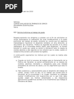 Carta Solicitud