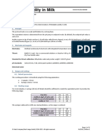 PH and Acidity in Milk