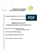 Memoria de Calculo Proyecto Final.