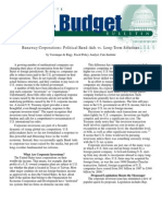 Runaway Corporations: Political Band-Aids vs. Long-Term Solutions, Cato Tax &amp Budget Bulletin