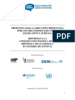 Reforma Constitucional Documento Base