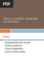 Control Avanzado de Procesos