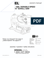 Dremel 16" Scroll Saw