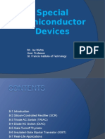 Special Semiconductor Devices: Mr. Jay Mehta Asst. Professor St. Francis Institute of Technology