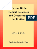 Milton W. Weller-Wetland Birds - Habitat Resources and Conservation Implications - Cambridge University Press (1999)