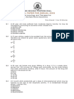 Pharmacology MCQ