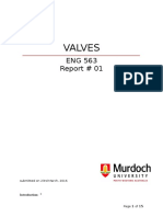 Report On Valves