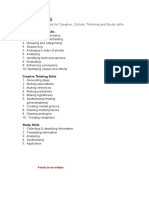 KSSR CCTS: Critical Thinking Skills