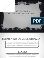 CLASE 1 - Origen de La Ingeniería Industrial