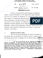 Federal Court Case No. 05-2288 CATERBONE v. Lancaster County Prison, Fulton Bank, Et. Al., OPEN Case and U.S. Third Circuit Reversal of Dismissal For May 6, 2016