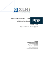 Management Consulting Report - Sweet Shop Project - GroupG - Ver 0