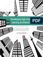 Kallidus Insight Guide Learning Architecture