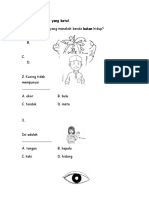 Bulatkan Jawapan Yang Betul